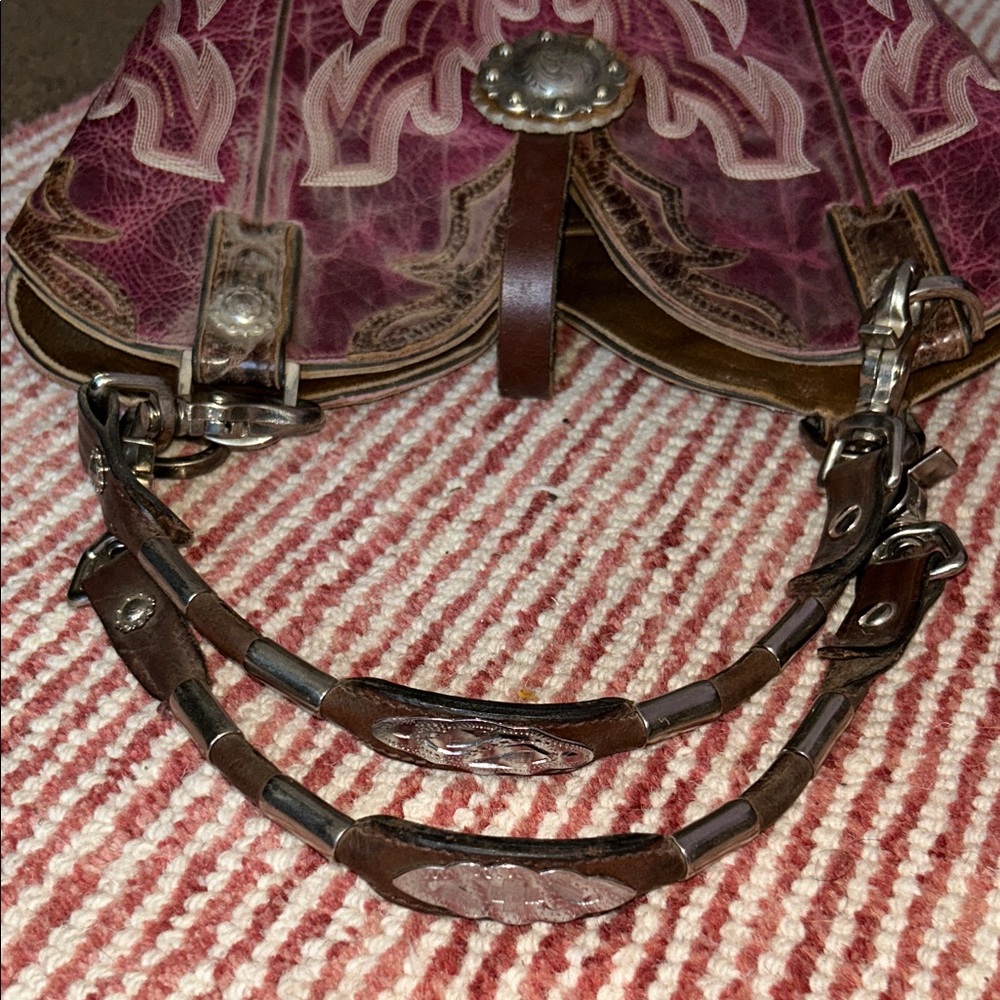 Western Style Pink and Brown Women's Bag TLC - Picture 2 of 13